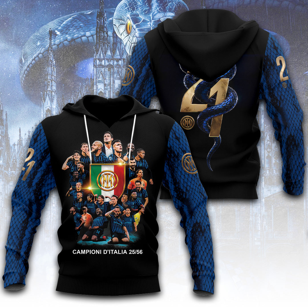Inter Milan Campioni D'Italia 25/26 3D Apparel – TANTN22646