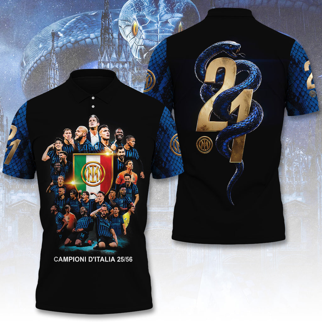 Inter Milan Campioni D'Italia 25/26 3D Apparel – TANTN22646