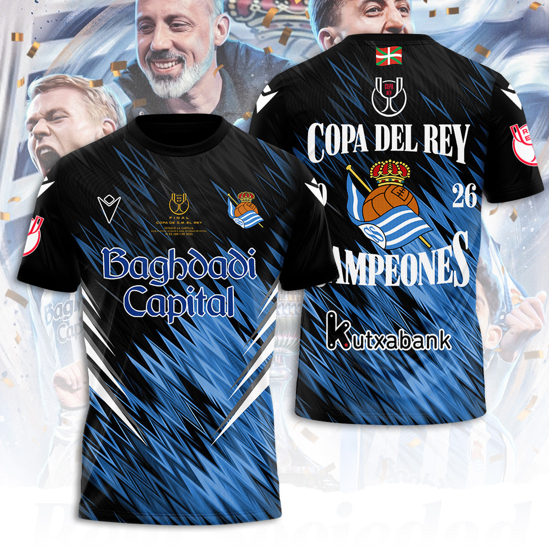 Real Sociedad Champions Copa del Rey 2026 3D Apparel – TANTN22761