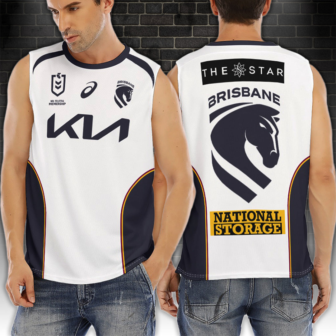 Brisbane Broncos 3D O-neck Tank Top – TANTN22789