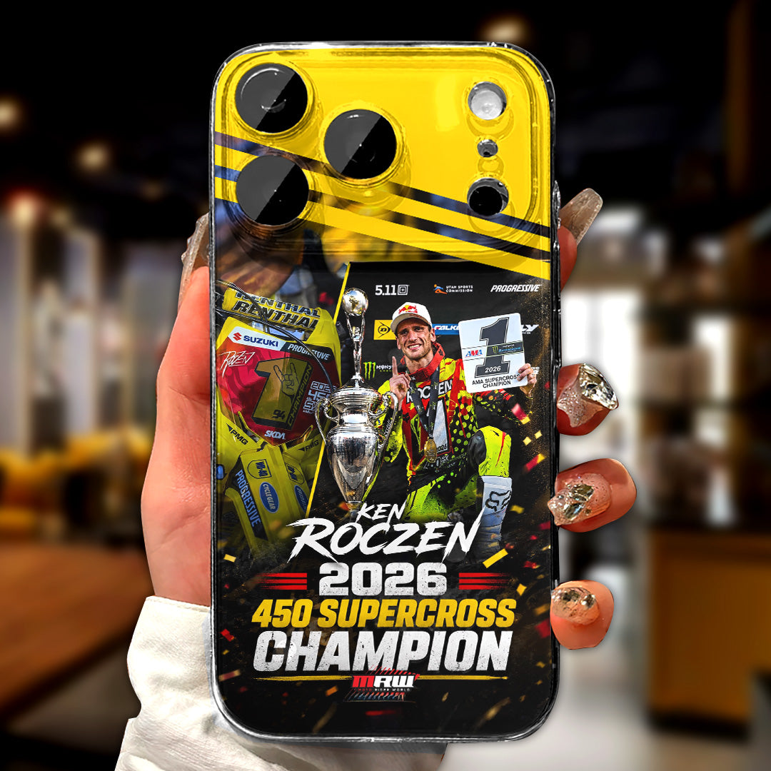 Ken Roczen 450SX Champion 2026 Phone Case – TANTN22836