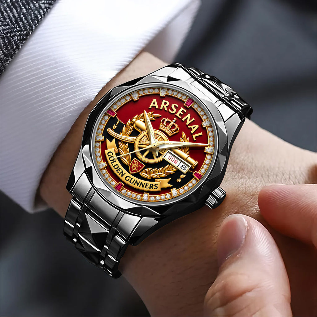 Arsenal FC Alloy Luxury Quartz Watch – TANTN22966