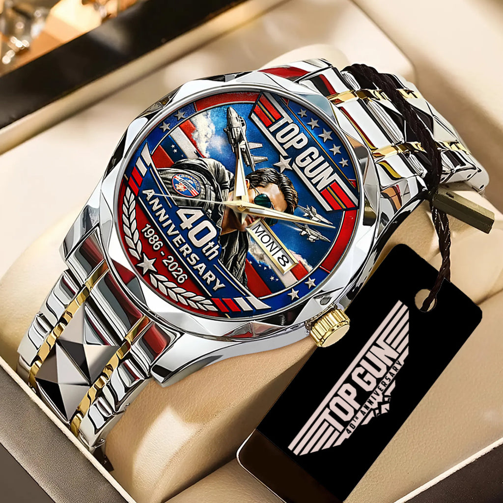 Top Gun 40th Anniversary 2026 Alloy Luxury Quartz Watch – TANTN22987