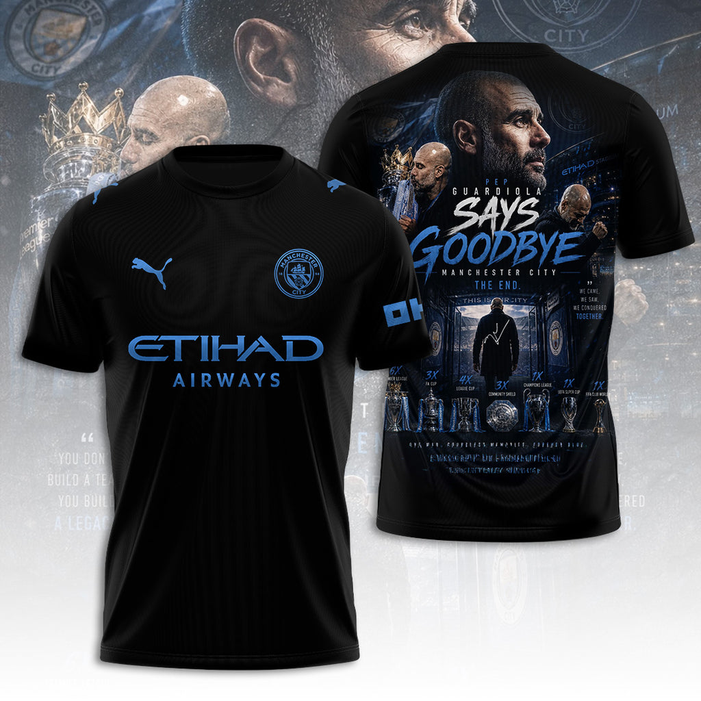Manchester City x Pep Guardiola 3D Apparel – TANTN22989