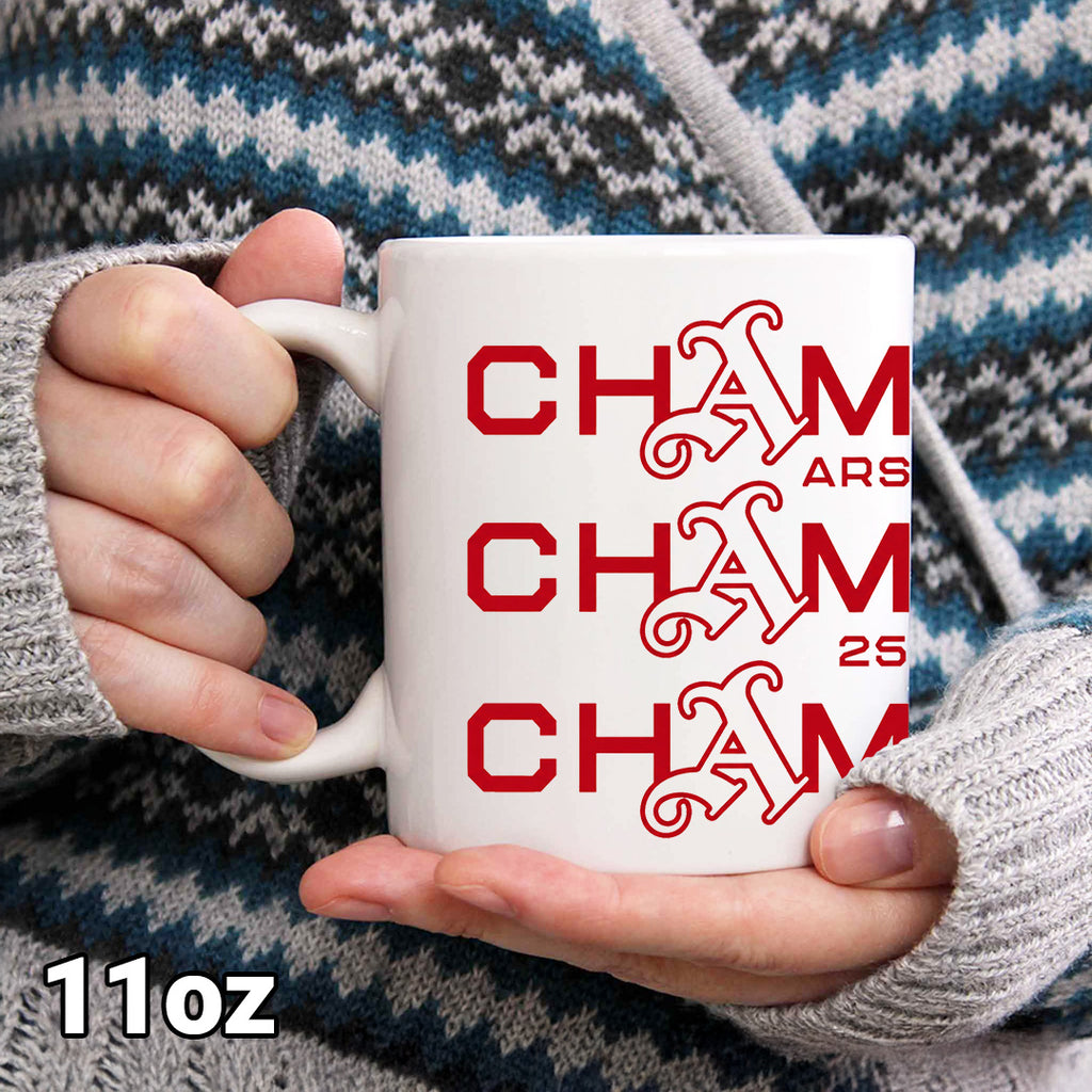 Arsenal FC Premier League Champions 25/26 Ceramic Mug – TANTN23024