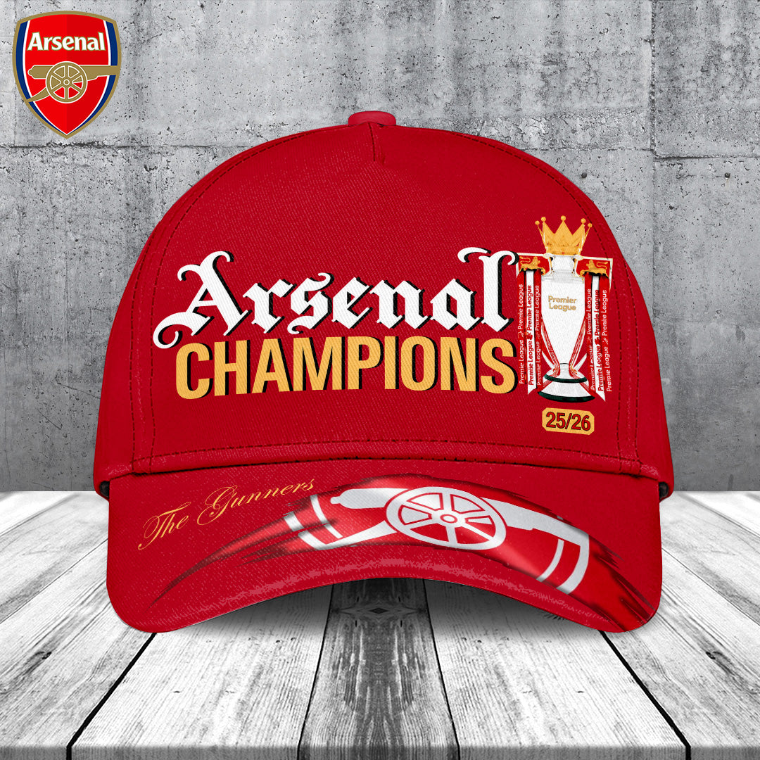 Arsenal FC Premier League Champions 25/26 Classic Cap – TANTN23035