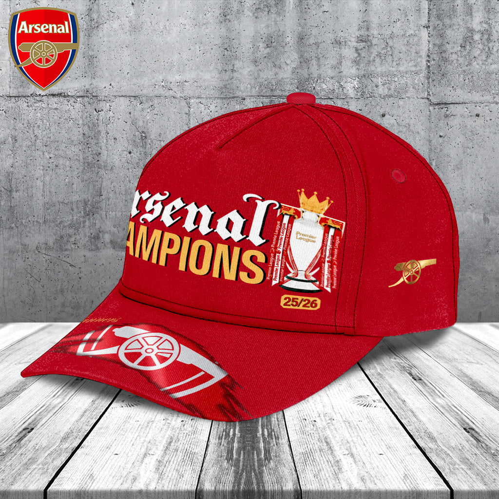 Arsenal FC Premier League Champions 25/26 Classic Cap – TANTN23035