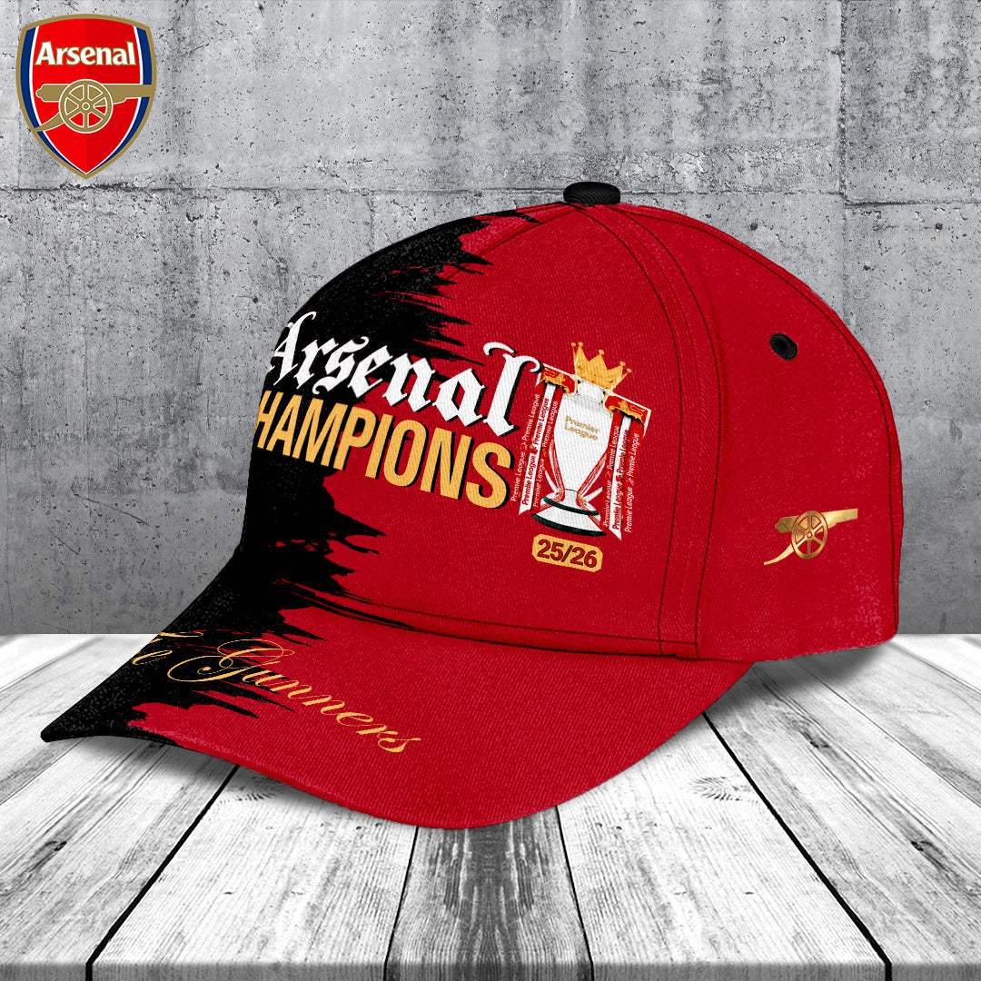 Arsenal FC Premier League Champions 25/26 Classic Cap – TANTN23036