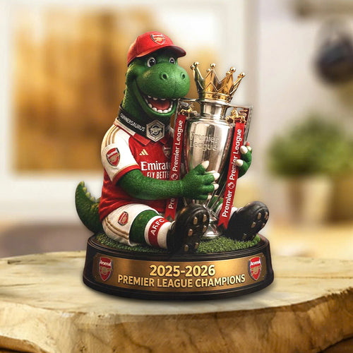 Arsenal FC Premier League Champions 25/26 Custom Shape Acrylic Plaque – TANTN23120
