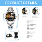 Kyle Busch Alloy Luxury Quartz Watch – TANTN23206