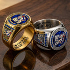Toronto Blue Jays 50th Anniversary 3D Engraved Ring – TANTN23231