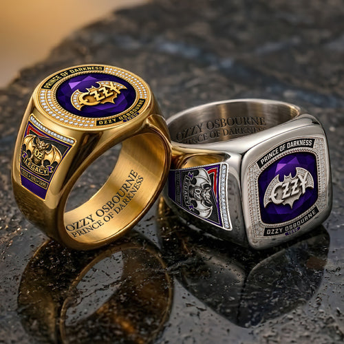Ozzy Osbourne 3D Engraved Ring – TANTN23257