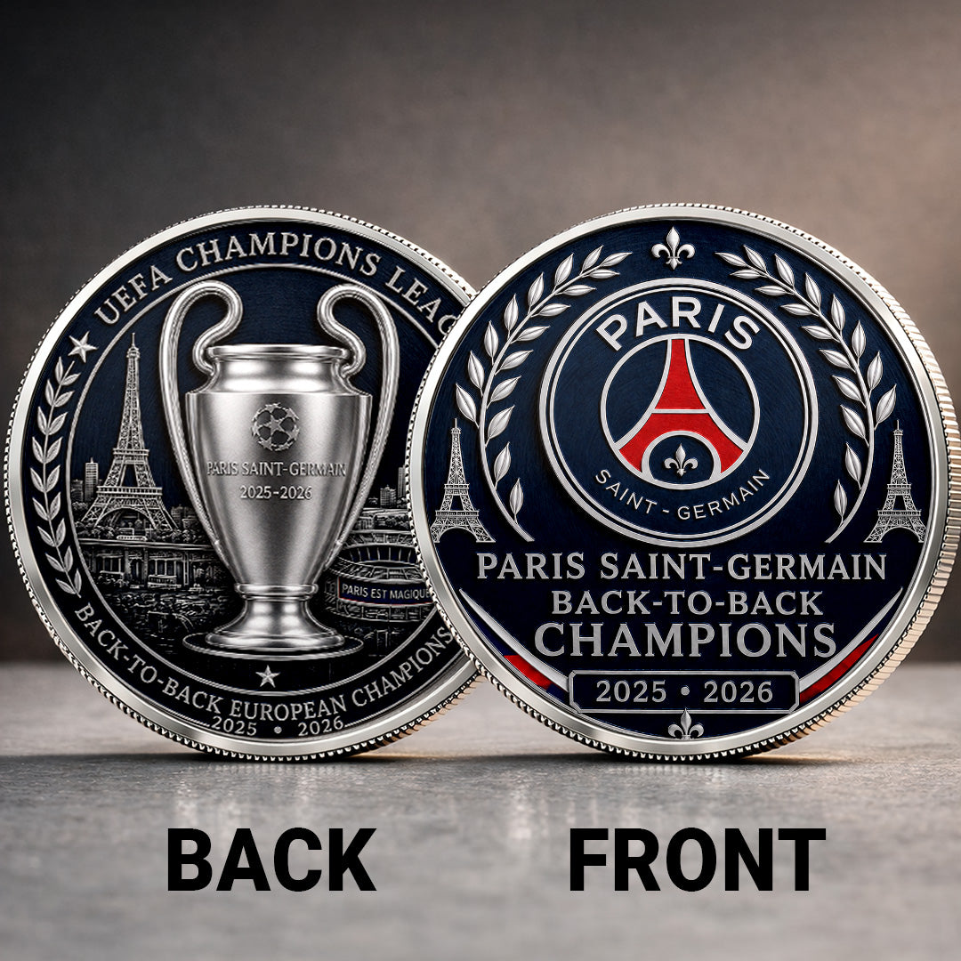 Paris Saint-Germain Champions of Europe 25/26 Commemorative Coin – TANTN23296