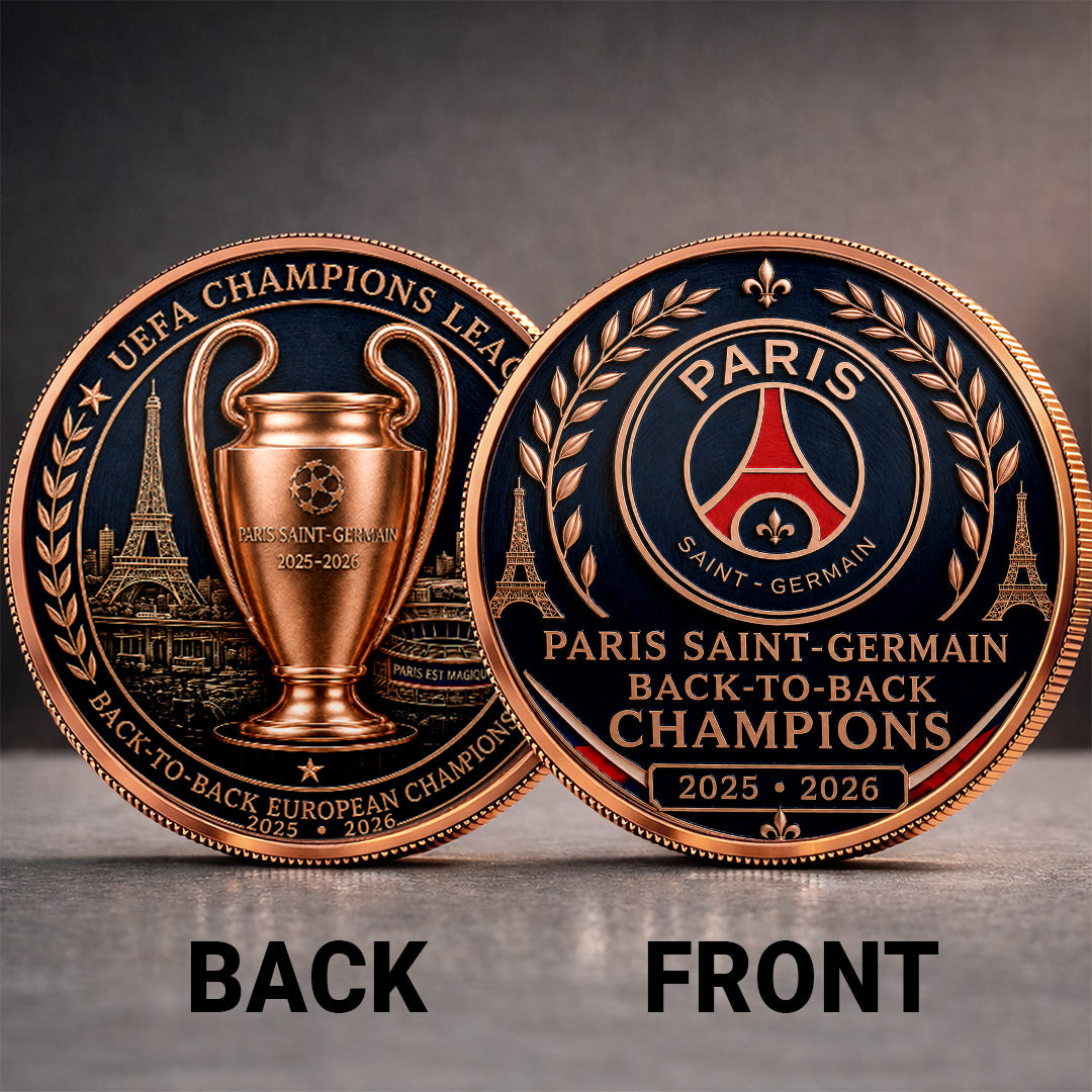 Paris Saint-Germain Champions of Europe 25/26 Commemorative Coin – TANTN23296