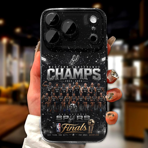 San Antonio Spurs NBA Western Conference Champions 2026 Phone Case – TANTN23361