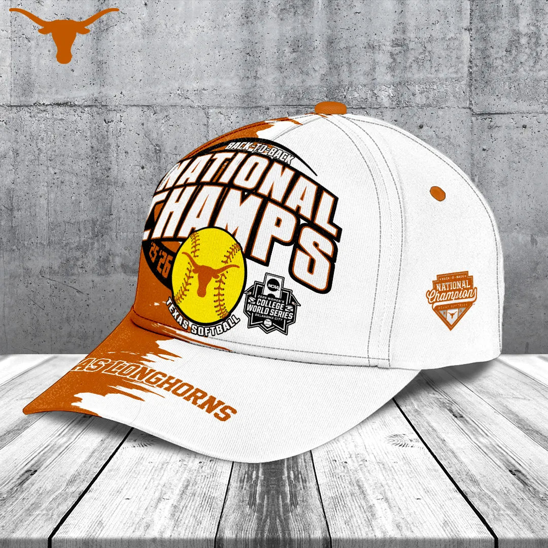 Texas Longhorns NCAA Women's Softball Champions 2026 Classic Cap – TANTN23437