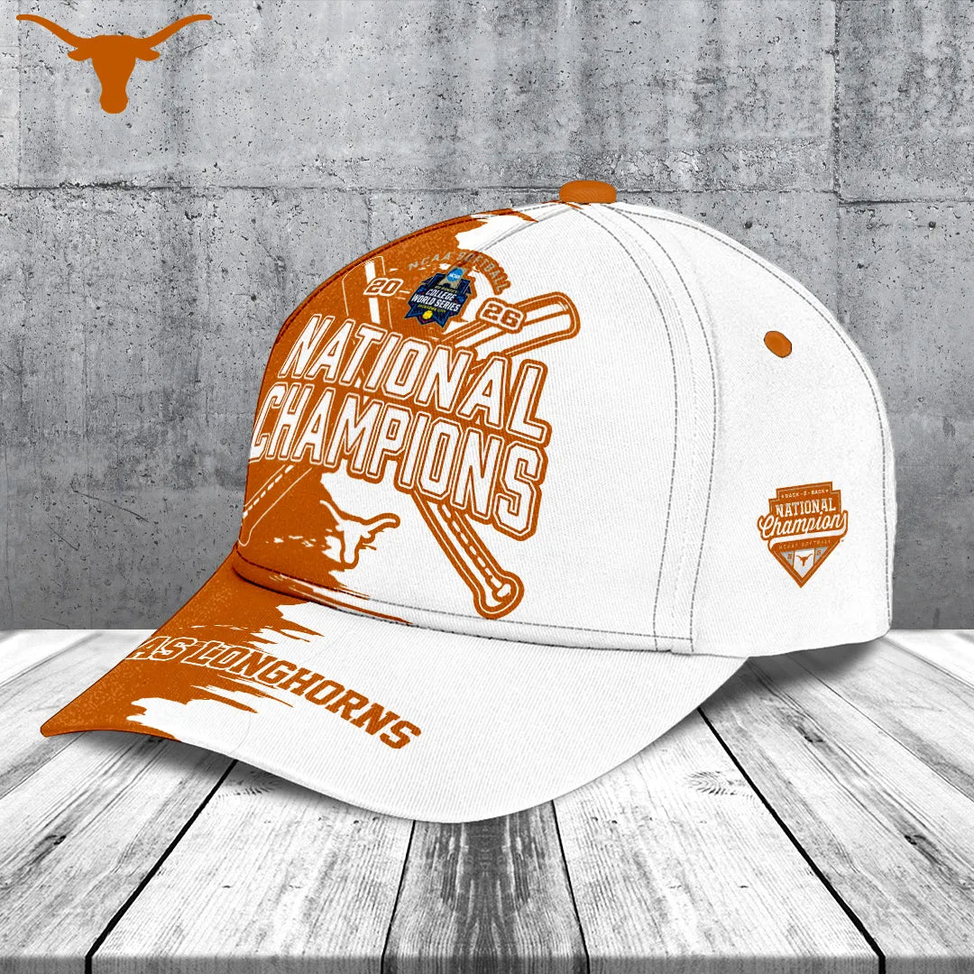 Texas Longhorns NCAA Women's Softball Champions 2026 Classic Cap – TANTN23439