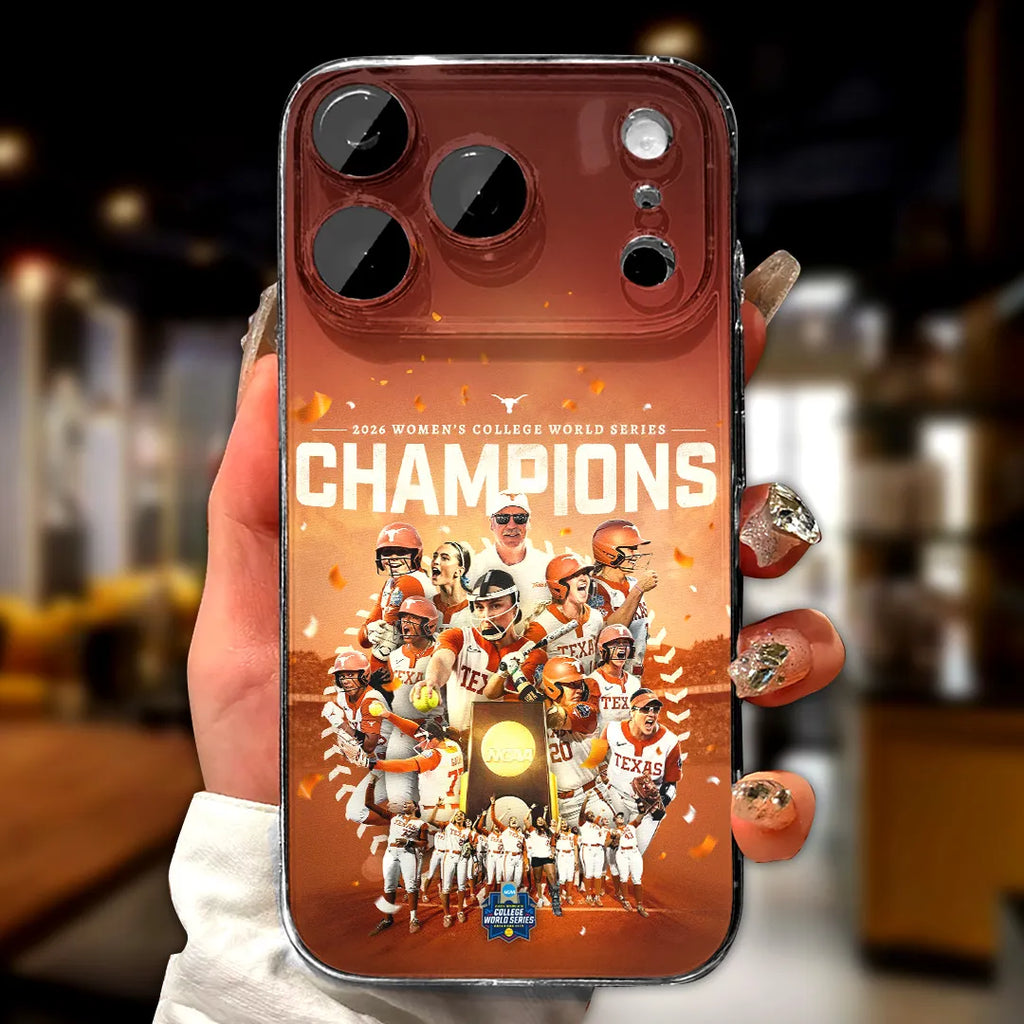 Texas Longhorns NCAA Women's Softball Champions 2026 Phone Case – TNTN23450