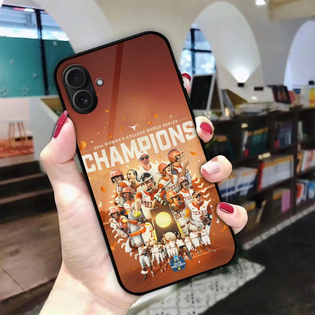 Texas Longhorns NCAA Women's Softball Champions 2026 Phone Case – TNTN23450