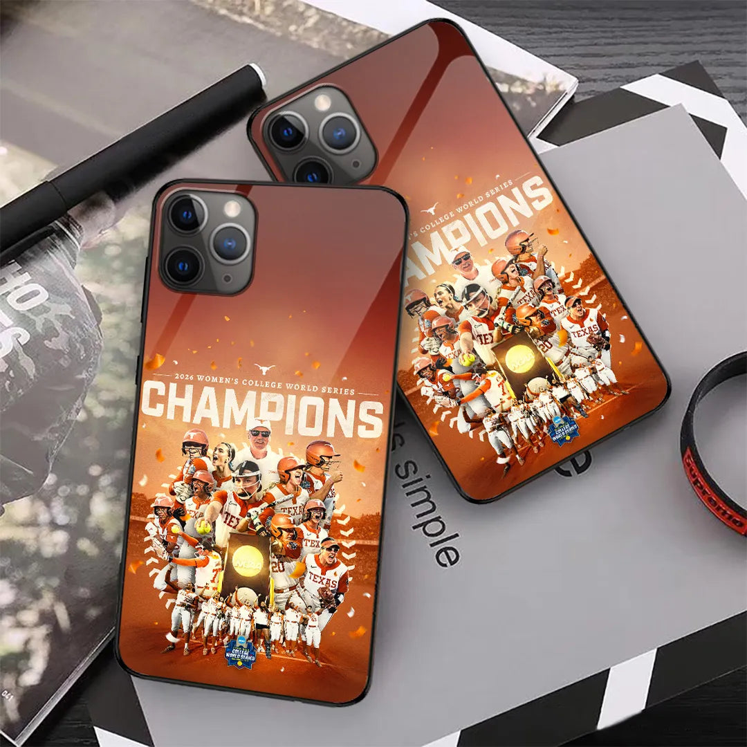 Texas Longhorns NCAA Women's Softball Champions 2026 Phone Case – TNTN23450