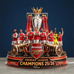 Arsenal FC Premier League Champions 25/26 Custom Shape Acrylic Light Box – TANTN23493