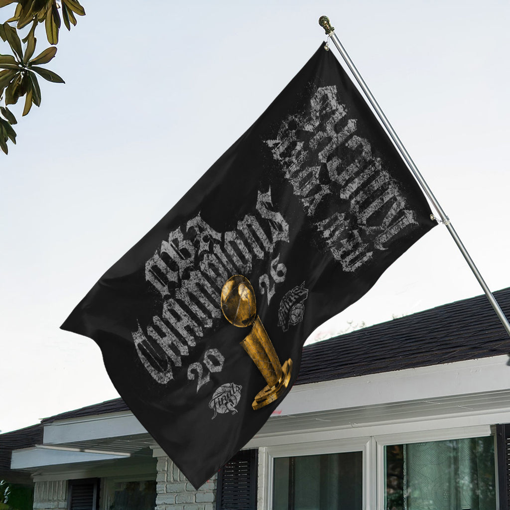 New York Knicks NBA Finals Champions 2026 3D Double-side House Flag – TANTN23623