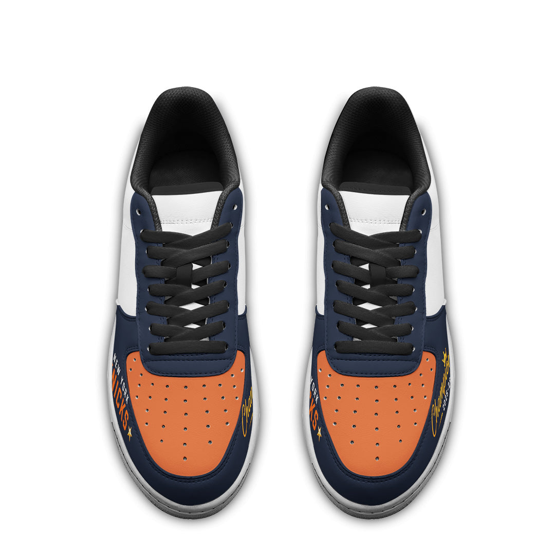 Personalized New York Knicks NBA Finals Champions 2026 AF1 Sneaker – TANTN23670