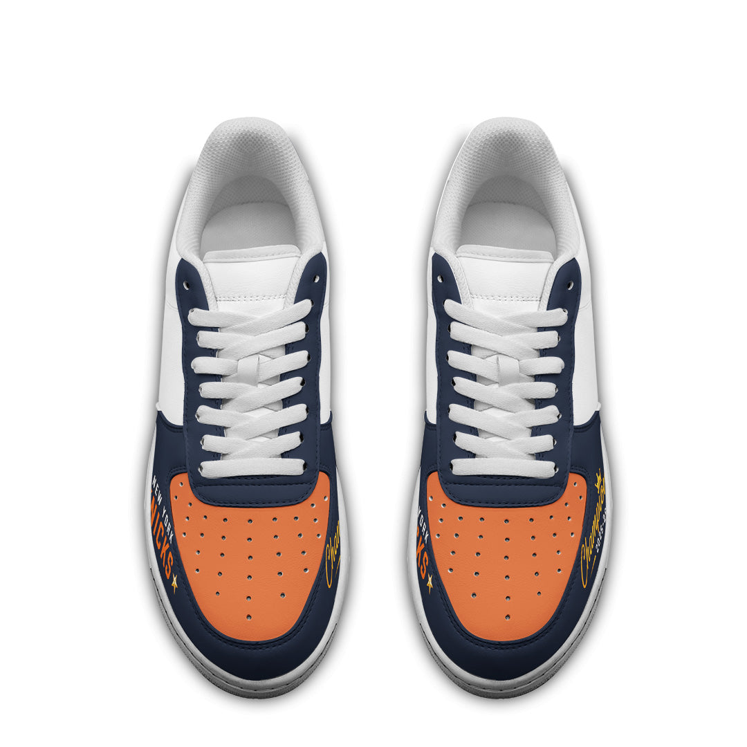 Personalized New York Knicks NBA Finals Champions 2026 AF1 Sneaker – TANTN23670