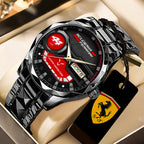 Scuderia Ferrari x Lewis Hamilton Alloy Luxury Quartz Watch – TANTN23691