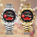 Scuderia Ferrari x Lewis Hamilton Alloy Luxury Quartz Watch – TANTN23691