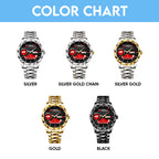 Scuderia Ferrari x Lewis Hamilton Alloy Luxury Quartz Watch – TANTN23691