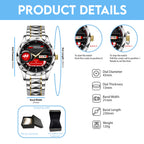 Scuderia Ferrari x Lewis Hamilton Alloy Luxury Quartz Watch – TANTN23691