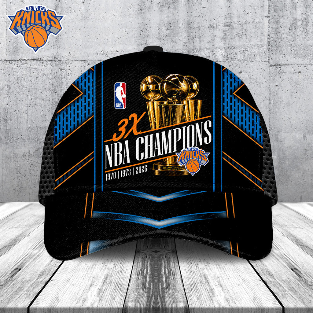 New York Knicks NBA Finals Champions 2026 Classic Cap – TANTN23693