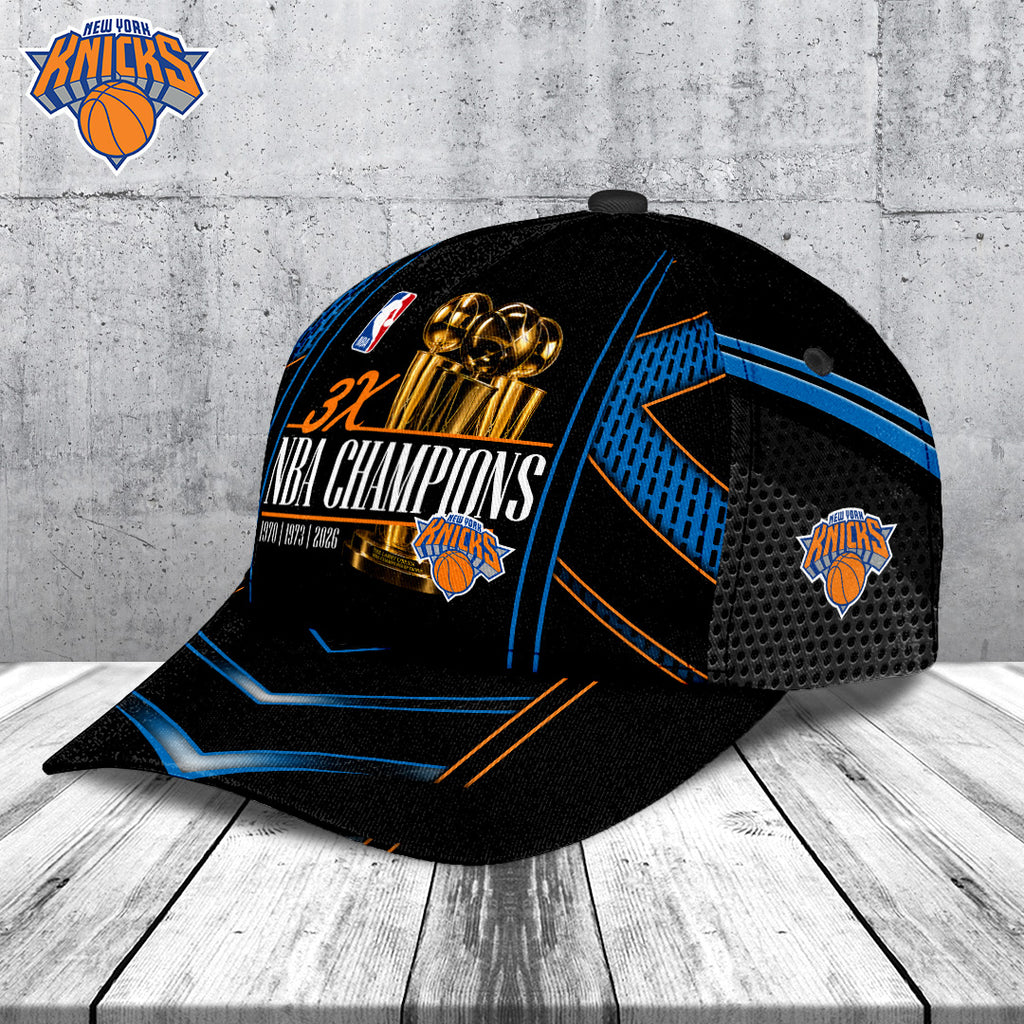 New York Knicks NBA Finals Champions 2026 Classic Cap – TANTN23693