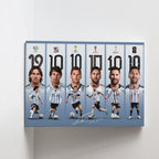 Argentina National Team x Lionel Messi Rectangle Canvas With Inne Frame – TANTN23734