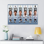 Argentina National Team x Lionel Messi Rectangle Canvas With Inne Frame – TANTN23734