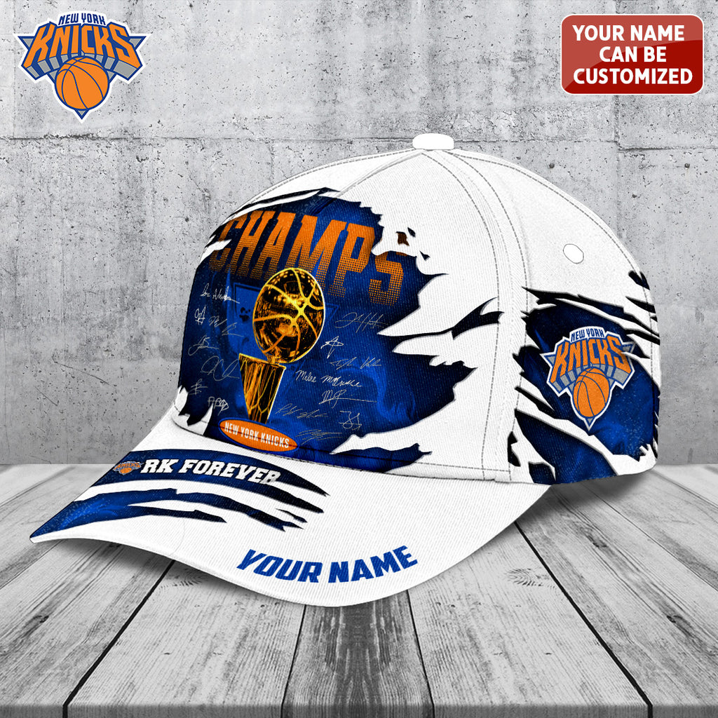 Personalized New York Knicks NBA Finals Champions 2026 Classic Cap – TANTN23824