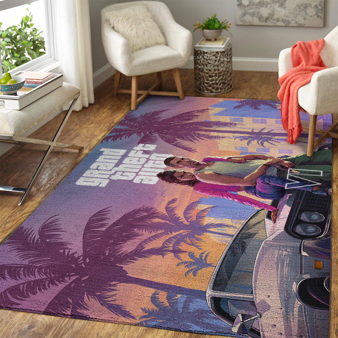 Grand Theft Auto VI Rectangular Rug – TANTN23893