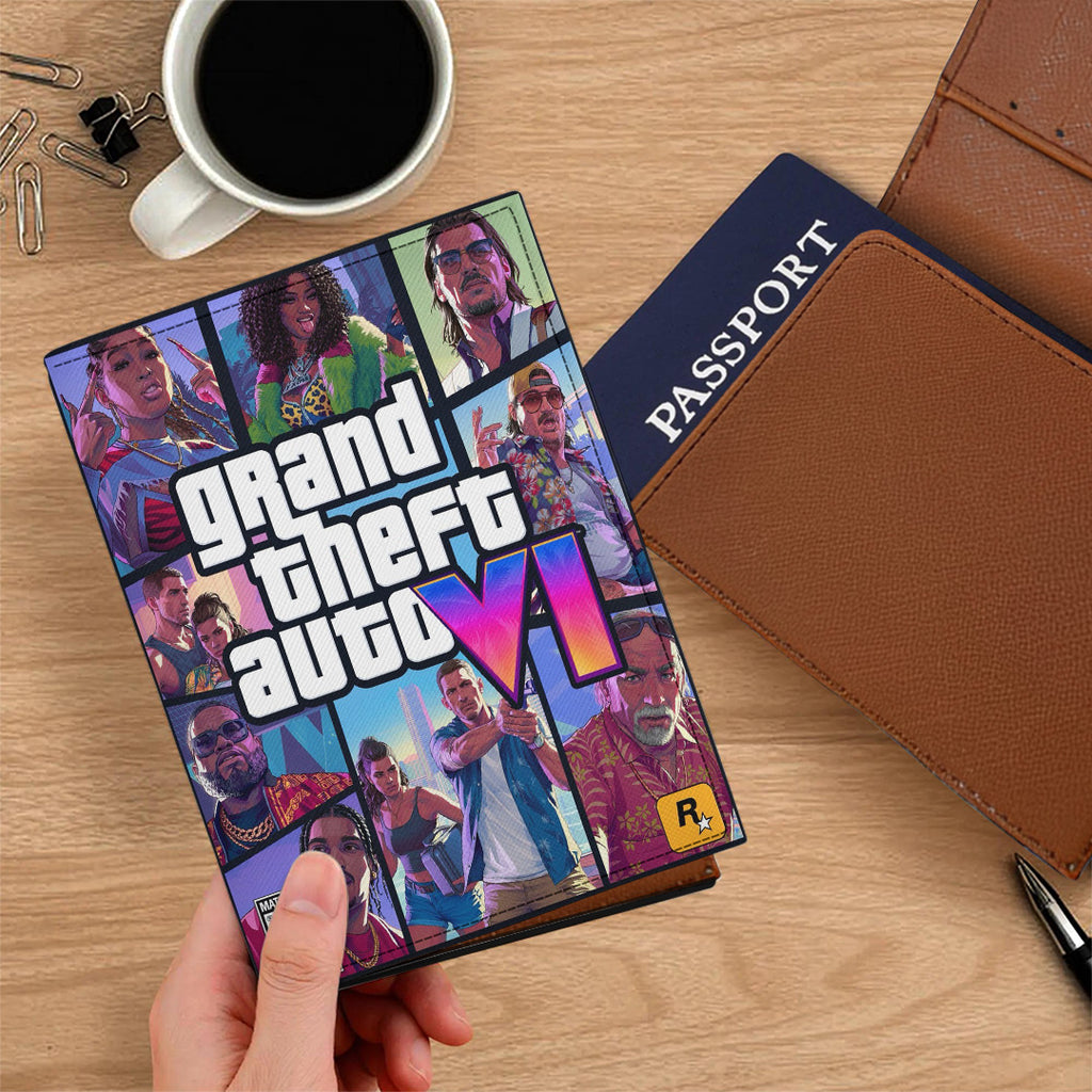 Grand Theft Auto VI Leather Passport Cover – TANTN24023