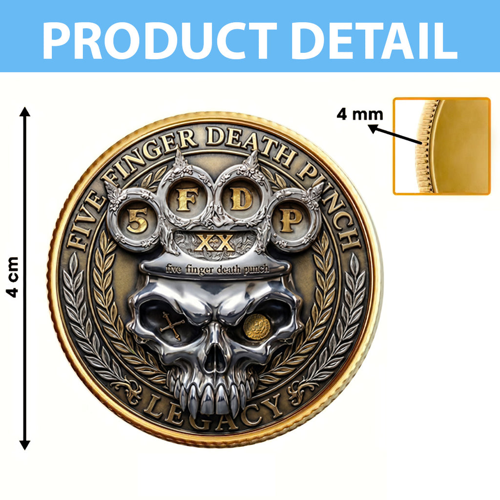 Five Finger Death Punch Commemorative Coin – TANTN24145