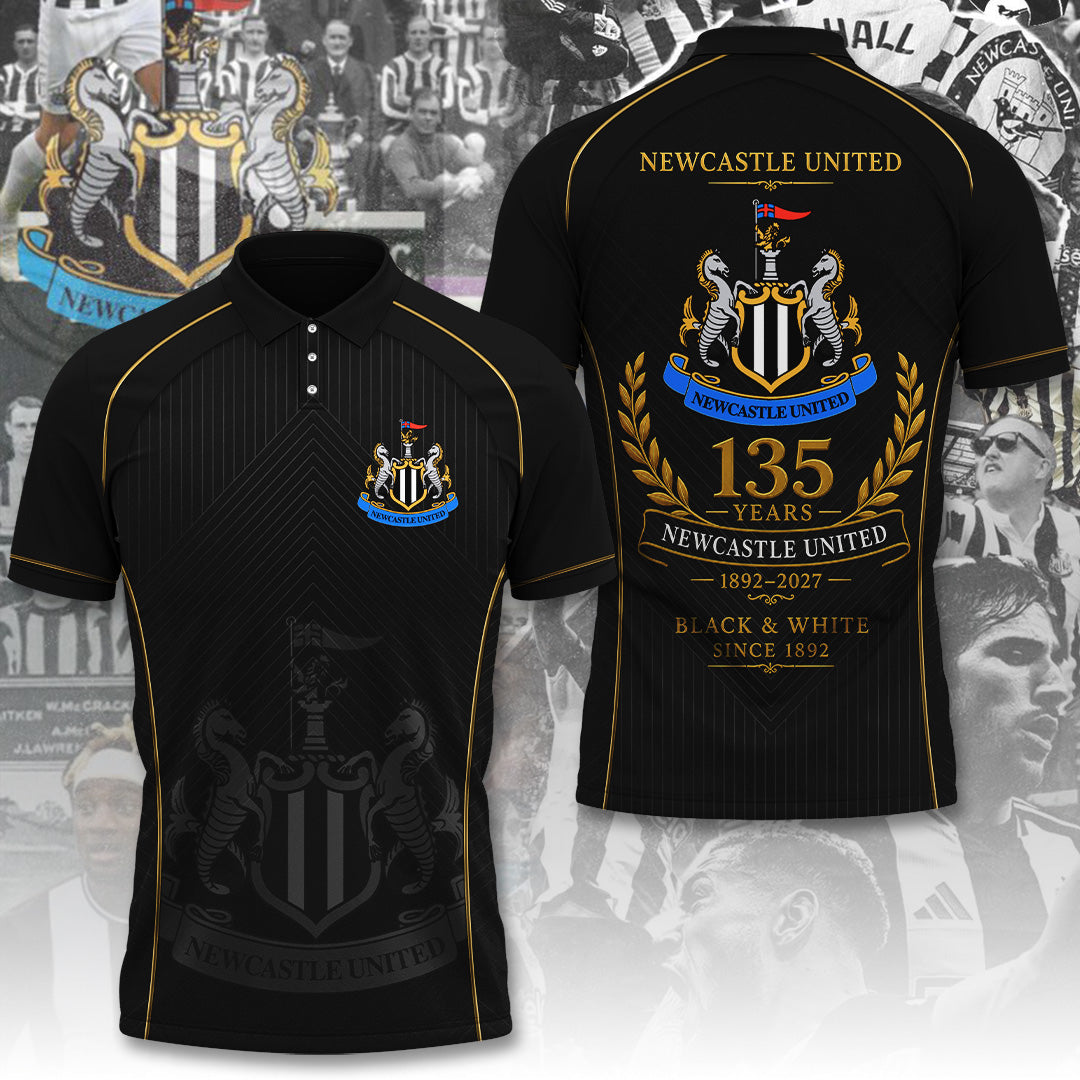 Newcastle United 135th Anniversary 3D Apparel – TANTN24188