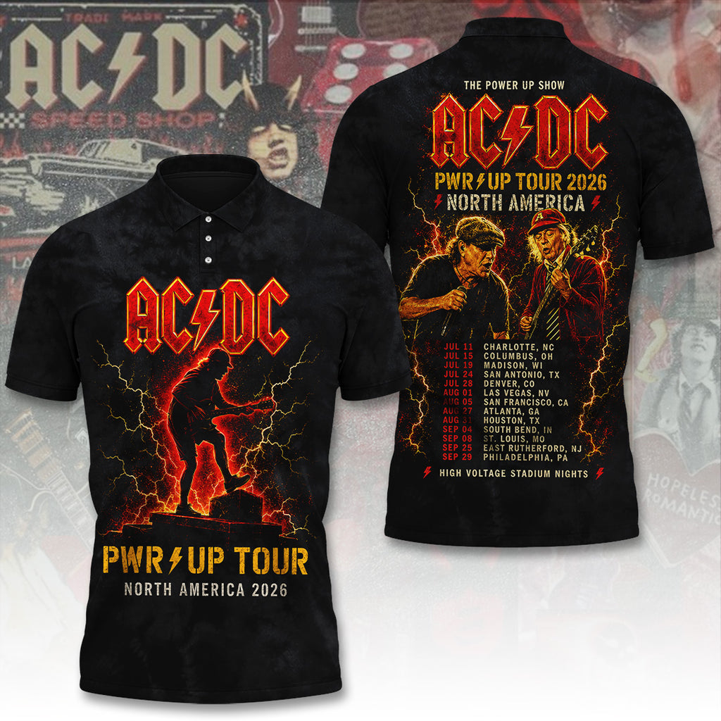 AC/DC PWR UP Tour 3D Apparel – TANTN24227