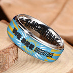 Argentina FIFA World Cup 2026 Custom Alloy Ring – TANTN24232