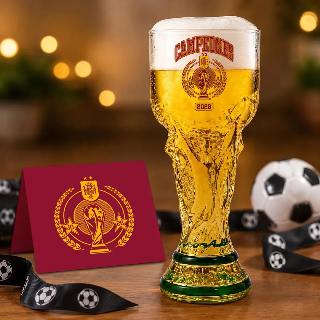 Spain FIFA World Cup 2026 Trophy Glass Cup – TANTN24372