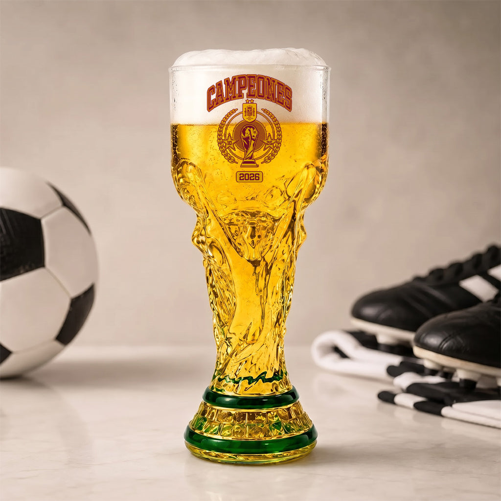 Spain FIFA World Cup 2026 Trophy Glass Cup – TANTN24372