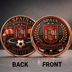 Spain National Team 2026 FIFA World Cup Champions Commemorative Coin – TANTN24378