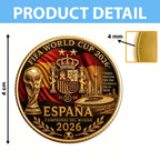Spain National Team 2026 FIFA World Cup Champions Commemorative Coin – TANTN24395