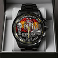 Spain National Team 2026 FIFA World Cup Champions Black Stainless Steel Watch – TANTN24397