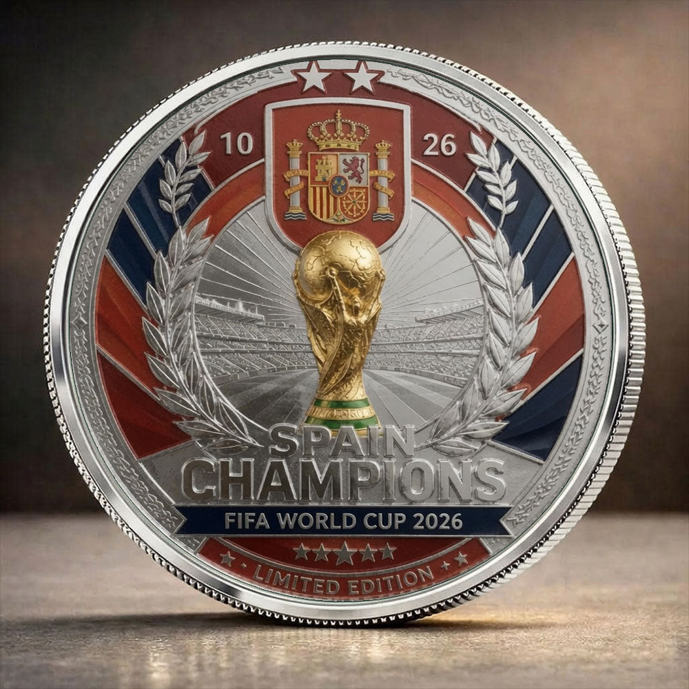 Spain National Team 2026 FIFA World Cup Champions Commemorative Coin – TANTN24457