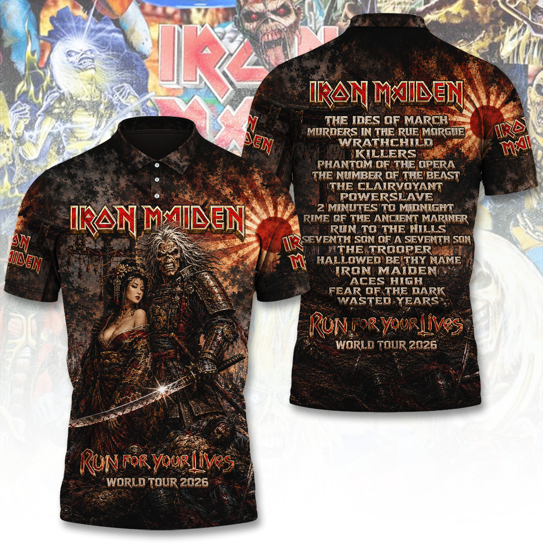 Iron Maiden Tour 2026 3D Apparel – TANTN24465